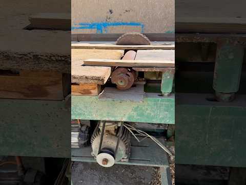 I met my old machine, which has been made by myself for 20 years, the division of the jointer itself