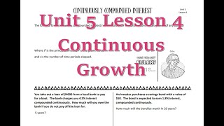 Continuous Growth