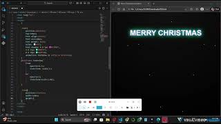HTML & CSS Project 88: 'Christmas Tree Neon Animation Effect' Created by Trishanth Kumar