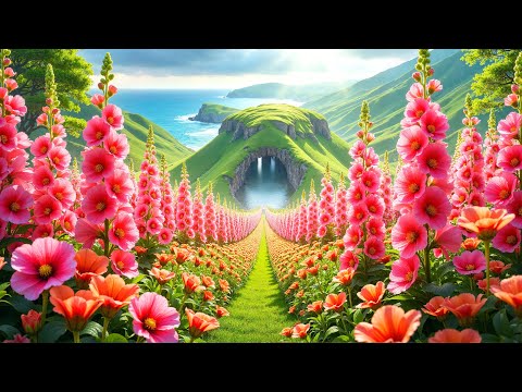 Floral Gateway 🌸 Peaceful Piano Melodies and Floral Sounds to Rejuvenate Your Body, Mind, and Spirit