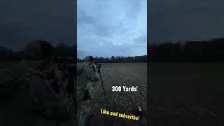 300 Yards with a 243 on the first try I’ll take it any day!