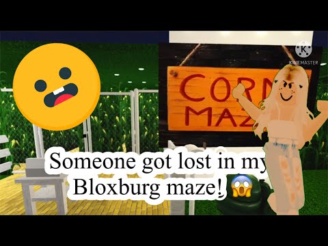 SOMEONE GOT LOST IN MY BLOXBURG MAZE! 😱😱😱| Wish Wire | Itz_Sophie_Roblox