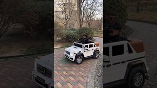 Brands New Marcedes G Wagon RC car Ride On white colour Driving 😱🤩🔥#shorts #automobile #big #brand