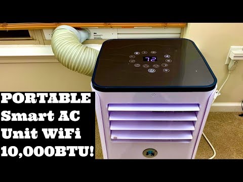 JHS Portable Smart AC Unit With WiFi 10K BTU Review