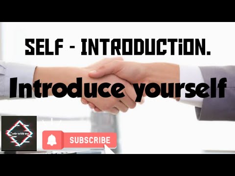 Tell me about yourself. || How to introduce yourself in interview.