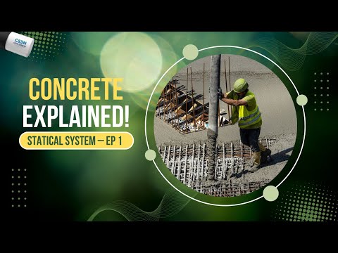 Concrete Basics in Structural Design | Ep 1 – Statical System Series