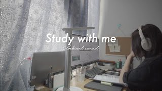 STUDY WITH ME #18| Long study session| Pomodoro 60/10|