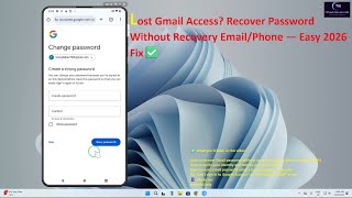 How to Recover 🔐Gmail Password WITHOUT Recovery Email or Phone (2026)✅