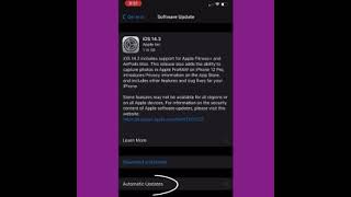 ‼️Apple update tonight at midnight‼️ opt out of automatic updates by following my short video.
