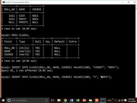 WHERE Clause in SQL
