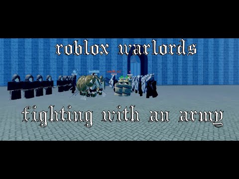 fighting with peasants - Roblox warlords