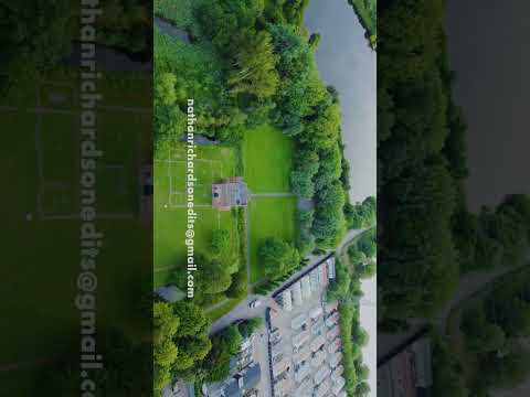 Rye House Train Station, Hoddesdon - 4K Drone Footage - 2023