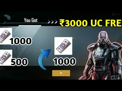 GET FREE 3000 UC DAILY IN PUBG MOBILE || Free Uc Trick Pubg Mobile