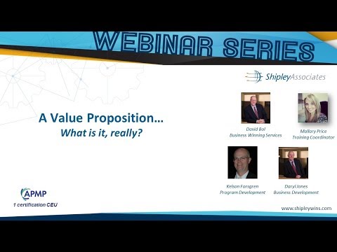 A Value Proposition—What is it, really