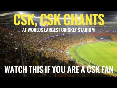 "CSK CSK Chants Compilation | Ultimate Chennai Super Kings Fan Anthem" #chennaisuperkings #msdhoni