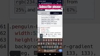 CSS Transformation by building a Penguin step32(2)#ytshorts#youtubeshorts#freecodecamp#htmlcss#reels
