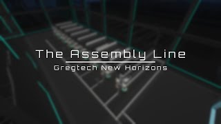 Assembly line Automation in Gregtech New Horizons 2.7: The legend of the advanced blocking card.