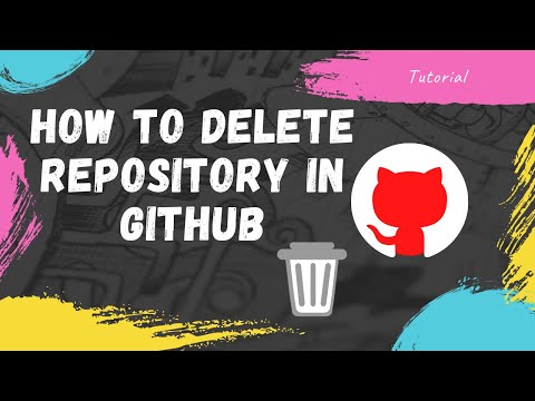 How to delete repository in GitHub 2021 #shorts