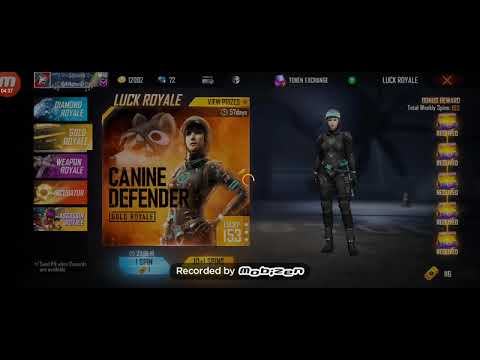 Free 🔥 gold Royale luck Royale bundle