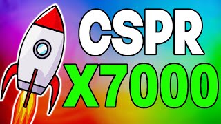 CSPR WILL X7000 AFTER DEAL WITH CHATGPT - Casper PRICE PREDICTION 2023-202