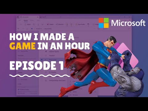 I made a game under 1 Hour with PowerApps | PowerApps Games E01
