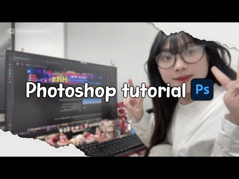 How I MADE my channel's Thumbnail | Beginner Adobe Photoshop