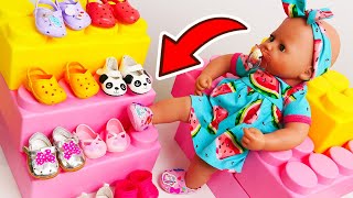 КАКАЯ КРАСОТА! 💖 Украшаем обувь Беби Бон Анабель стразами и наклейками!