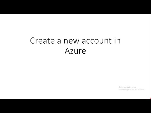 Create account in Azure || Azure Session 1