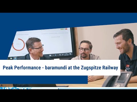 Peak Performance - baramundi at the Zugspitze Railway