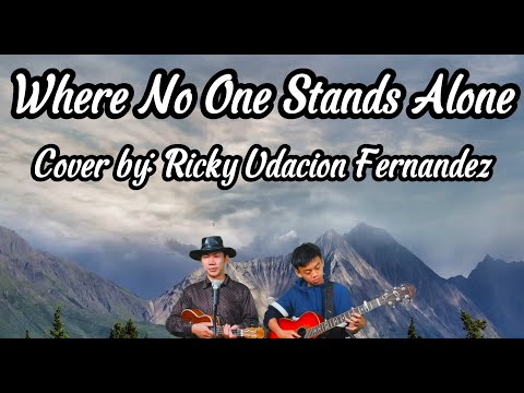 Elvis Presley - Where No One Stands Alone ( Acoustic Cover by Ricky Udacion Fernandez )