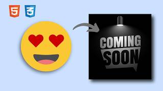 Create a Webpage with a Flickering Bulb Effect - HTML & CSS Animated Tutorial