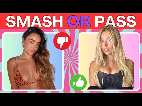Smash Or Pass  - 40 Hottest Female Influencers 2025