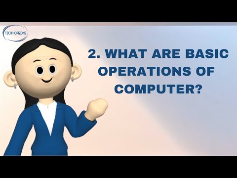 Basic Operations of a Computer | Input, Processing & Output Explained