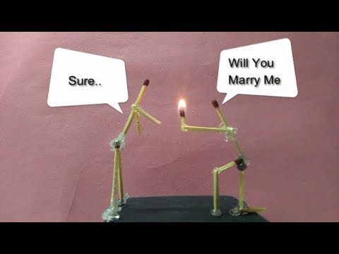 How To Make a Loving Man With Match sticks