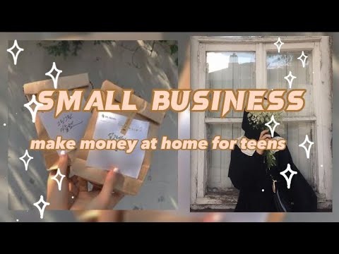 small business ideas for teens💌💫