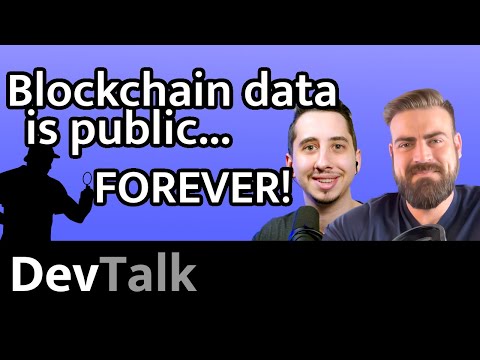 DevTalk - Blockchain data is public FOREVER (with HashLips)