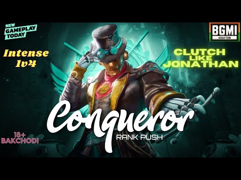 18+ FULL BAKCHODI | CONQUEROR LOOBY GAMEPLAY | CLUTCH LIKE JONATHAN | BGMI FUNNY HIGHLIGHT