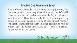 Pediatric Dental Emergency First Aid Tips