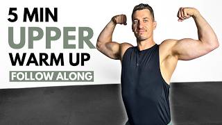 5 Min UPPER BODY WARM UP | No Equipment | Follow Along