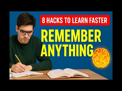 8 Memory Hacks Every Student Should Know | Study Smarter, Not Harder! | Mind Magnet 🧲