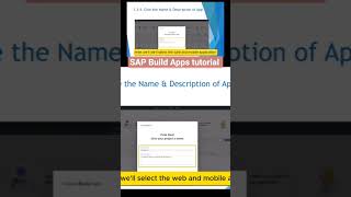 SAP Build Apps tutorial
