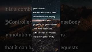 @Restcontroller in Spring boot 3.0