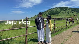 초여름 제주 여행 브이로그🌴🩵 | 연애 5년차 커플은 이래요..ㅎ | 동선 낭비 없는 동쪽 코스 같이 보시죠