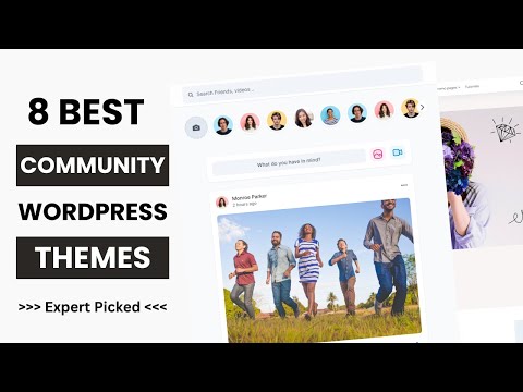 8 Best WordPress Themes for Community Website 2025 | Social Networking WordPress Theme,