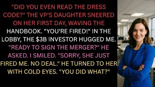 She Fired Me & Killed a $3B Merger | Corporate Revenge Exposed