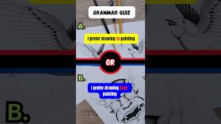Which Sentence is Correct? #englishgrammarquiz #learnenglish #englishlearning #shorts #short