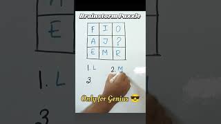 only for genius questions#ytshorts #viral #puzzle #mathtips