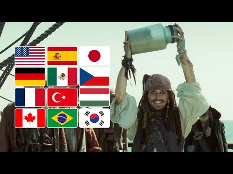 "I got a jar of dirt" in Different Languages | Pirates of the Caribbean