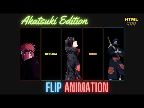 Flip Animation Using HTML & CSS - Bring Your Web Pages to Life!