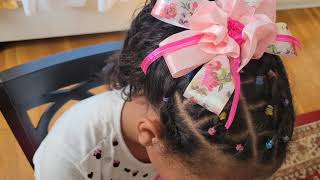 Handmade girls hairbows